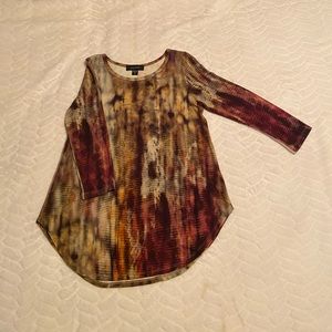 Karen Kane 3/4 Sleeve Scoop Neck Top